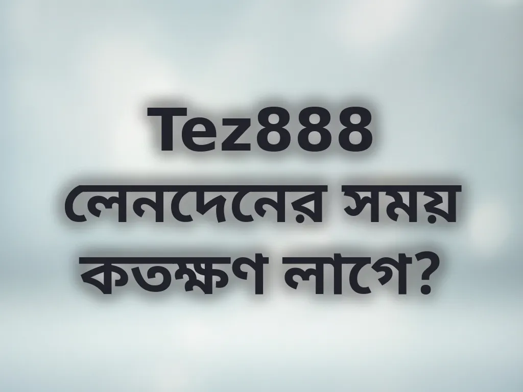 লেনদেনের সময় গাইড